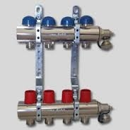 Uni-fitt 1х3/4" 3 выхода с регулировочными вентилями