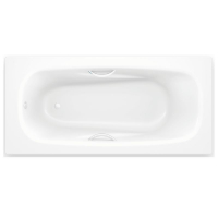 Стальная ванна с отверстиями для ручек BLB UNIVERSAL ANATOMICA 170х75, B75U handles N