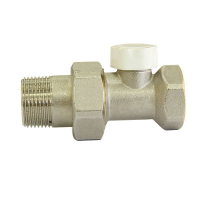 Вентиль запорный 1/2" прямой DD121 Luxor