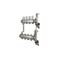 Коллекторная группа Valtec 1" - 3вых. евроконус 3/4" VTc.594.ЕMNX.0603