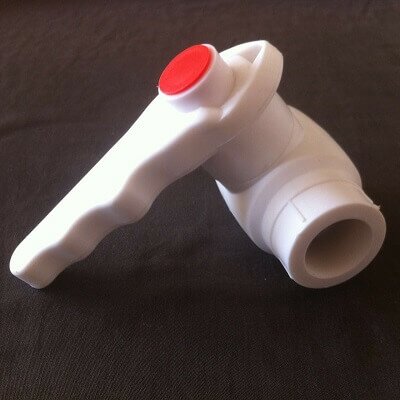 фото кран шаровой полипропиленовый 