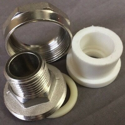 Муфта комбинированная разъемная с наружной резьбой