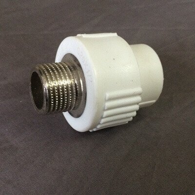 Муфта полипропиленовая комбинированная с наружной резьбой